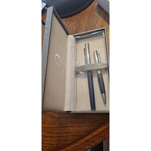 Bill Blass Normandie Blue Lacquer Pens -Ballpoint & Mini